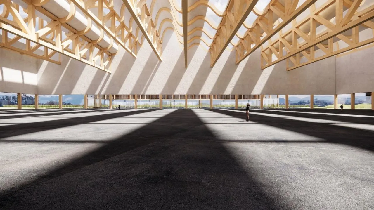BIM Architecture | 'Tirana Albania Expo Center' Design Competition/Steven Holl