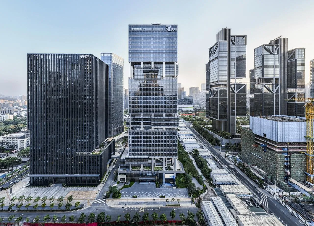 BIM Architecture | T33 Full time Center: Future Imagination and Expression of Human, Nature, and Technology/Aedas Architectural Design Firm