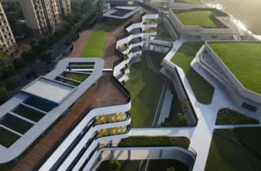 BIM Architecture at Shanghai Normal University Affiliated Qingpu Experimental School | BAU Architecture & Urban Design Studio-BIM WORLD
