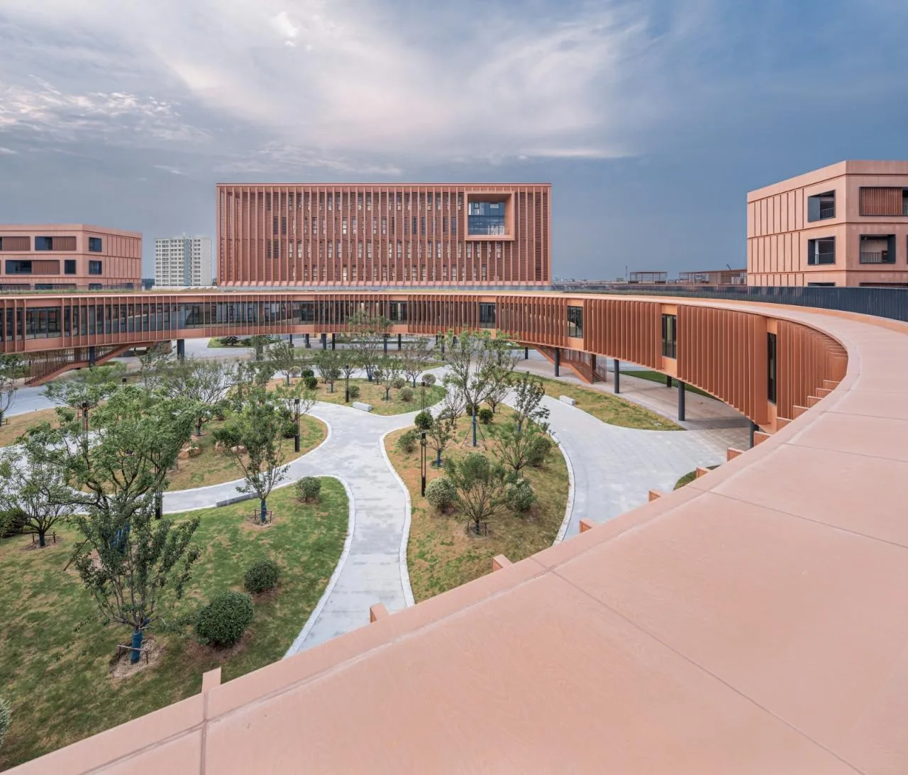 BIM Architecture | Jiangsu Meicun Senior High School Airport Branch/South China University of Technology Architectural Design and Research Institute