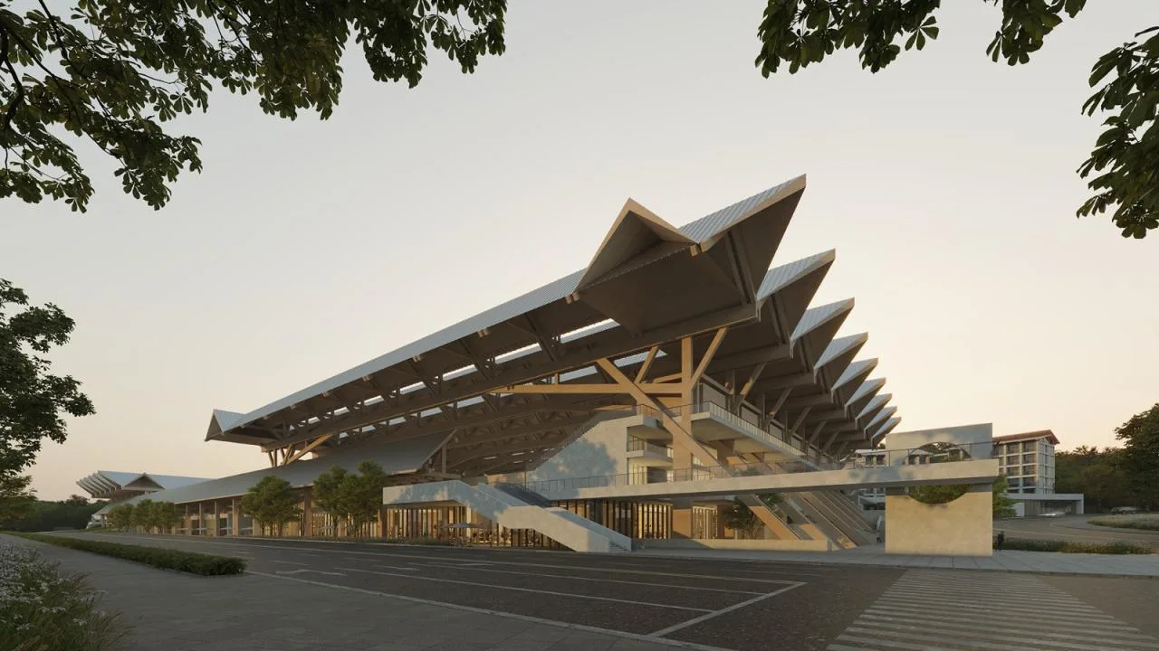BIM Architecture | Shenzhen Guangming International Equestrian Center/Tanghua Architectural Design