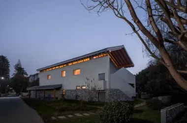 BIM Architecture: Longnan Village Bohong Bookstore and Forest Building-BIM WORLD