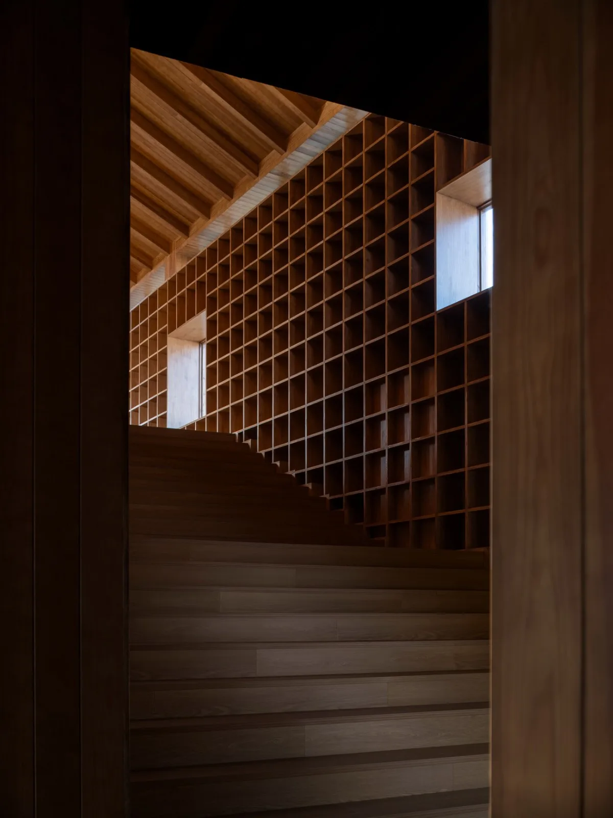 BIM Architecture | Longnan Village Bohong Bookstore/Forest Building