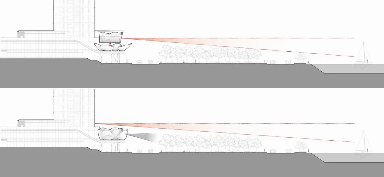 BIM Architecture | Dynamic Architecture with Integrated Mobility: Changsha's 'Eye of the Xiangjiang River' / Zhu Peidong Line+Architecture Firm