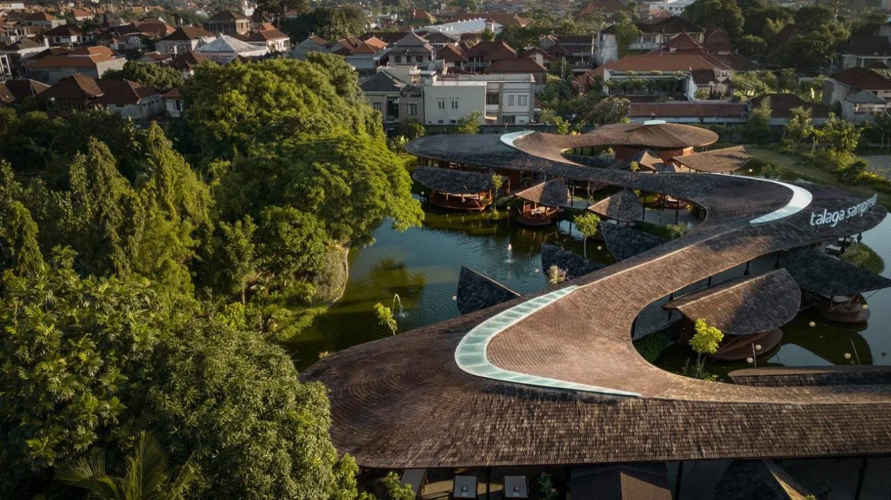 BIM Architecture | Talaga Sampireun Bali Restaurant/K-Thengono Design Studio