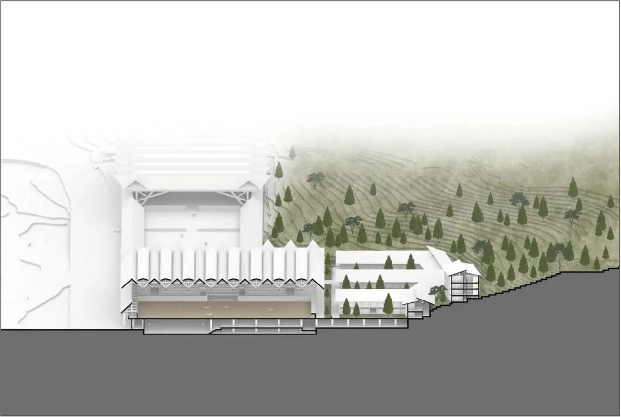 BIM Architecture | Shenzhen Guangming International Equestrian Center/Tanghua Architectural Design