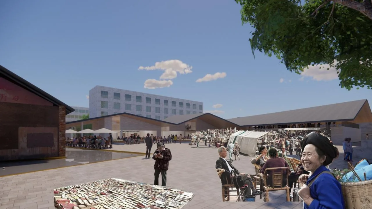 BIM Architecture | Pioneer Weishan Chongzheng Academy/Jing · Architectural Firm (TAO)