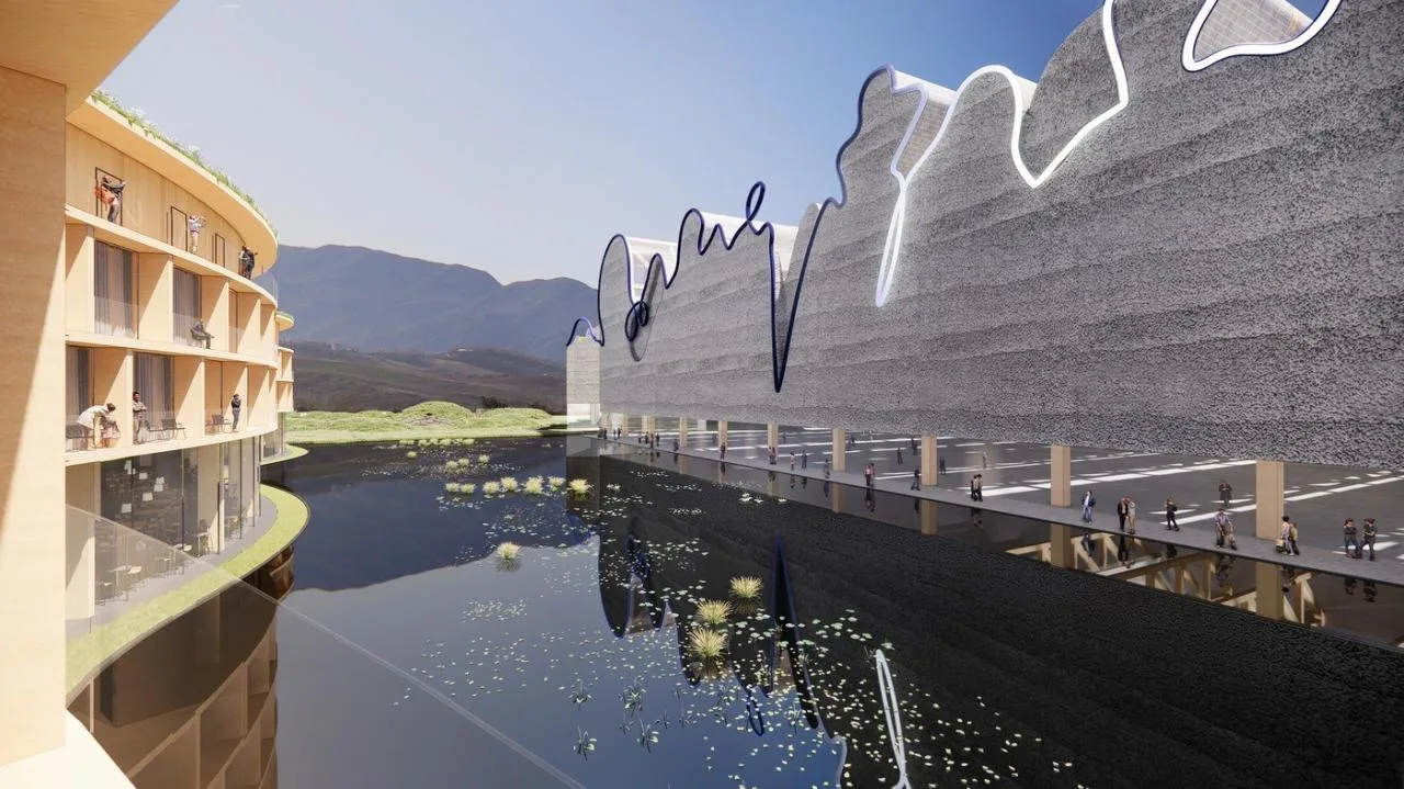 BIM Architecture | 'Tirana Albania Expo Center' Design Competition/Steven Holl