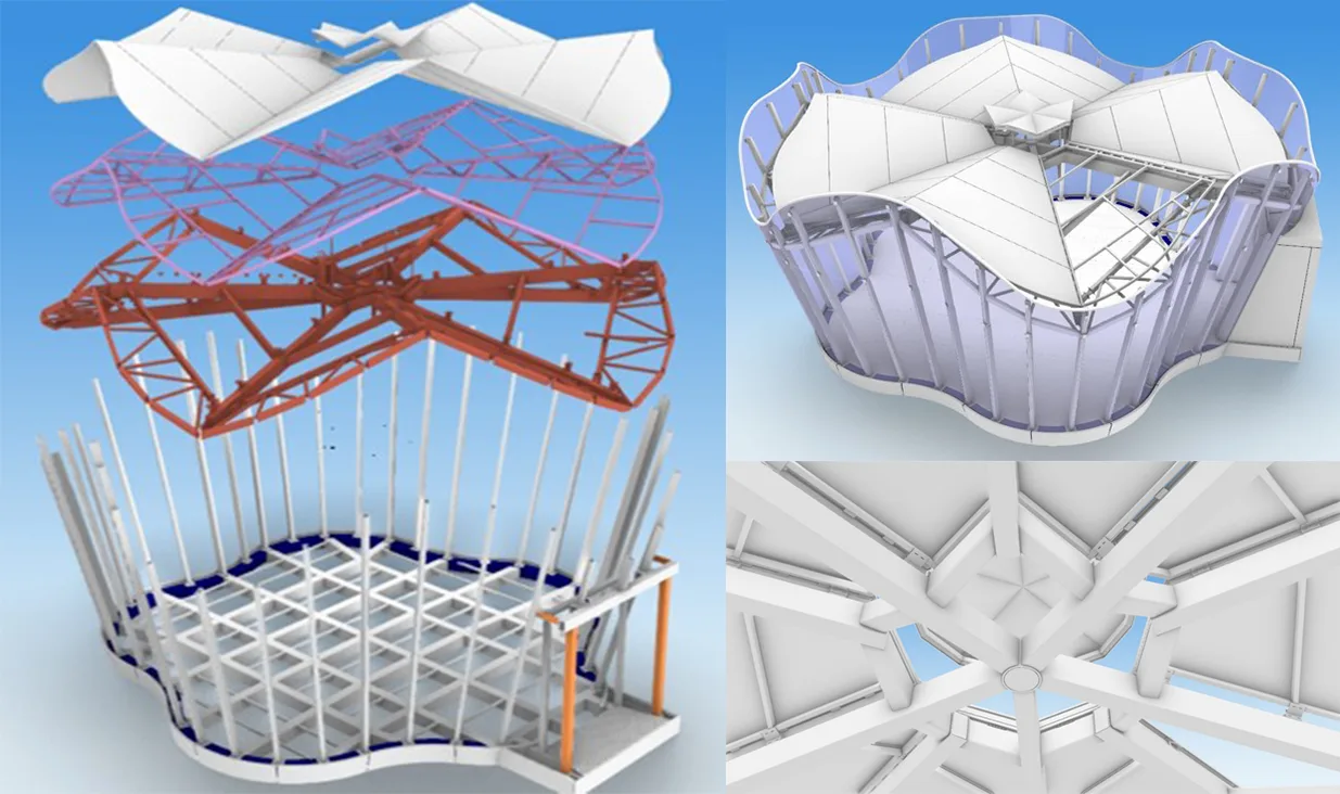 BIM Architecture | Dynamic Architecture with Integrated Mobility: Changsha's 'Eye of the Xiangjiang River' / Zhu Peidong Line+Architecture Firm