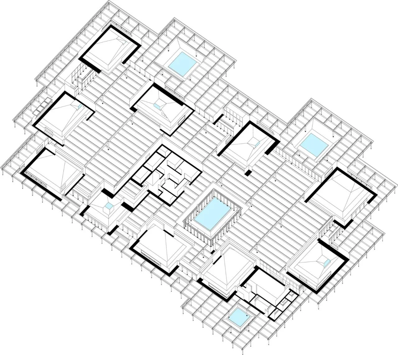 BIM Architecture | Anaya North Bank Market/Zhizheng Architecture Studio