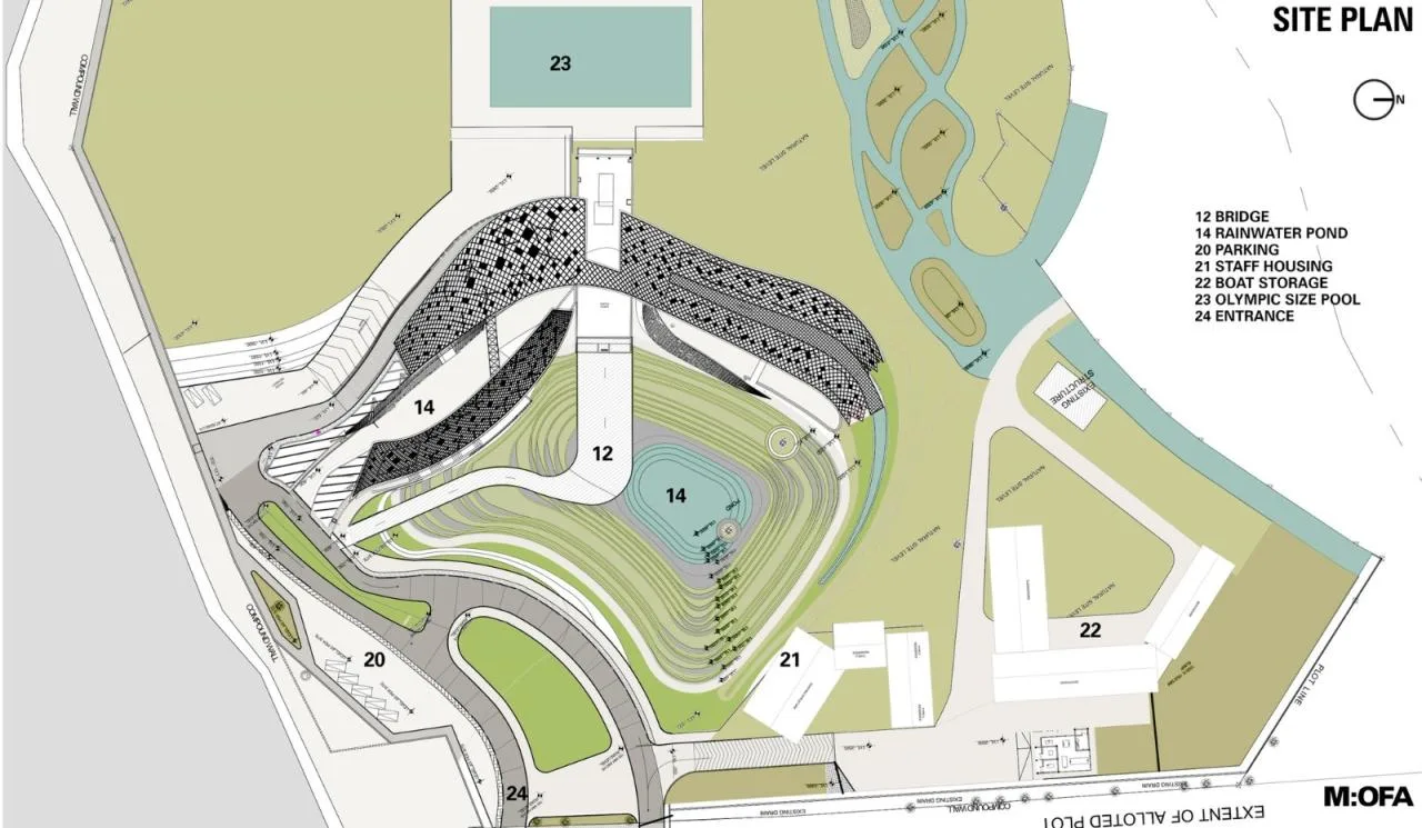 BIM Architecture | National Institute of Water Sports/M: OFA Studio