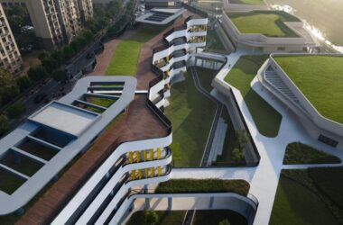 BIM Architecture at Shanghai Normal University Affiliated Qingpu Experimental School | BAU Architecture & Urban Design Studio-BIM WORLD