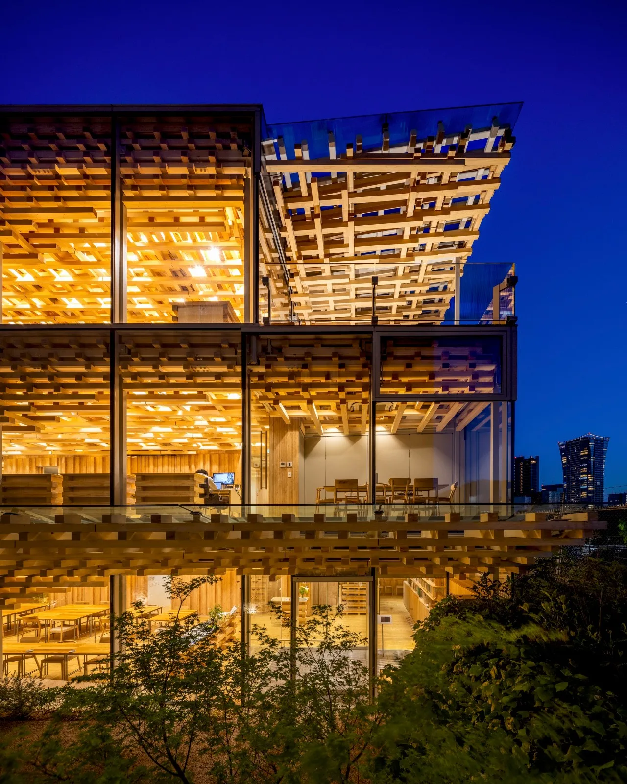BIM Architecture | AEAJ Landscape Platform/Kengo Kuma Architecture Urban Design Firm
