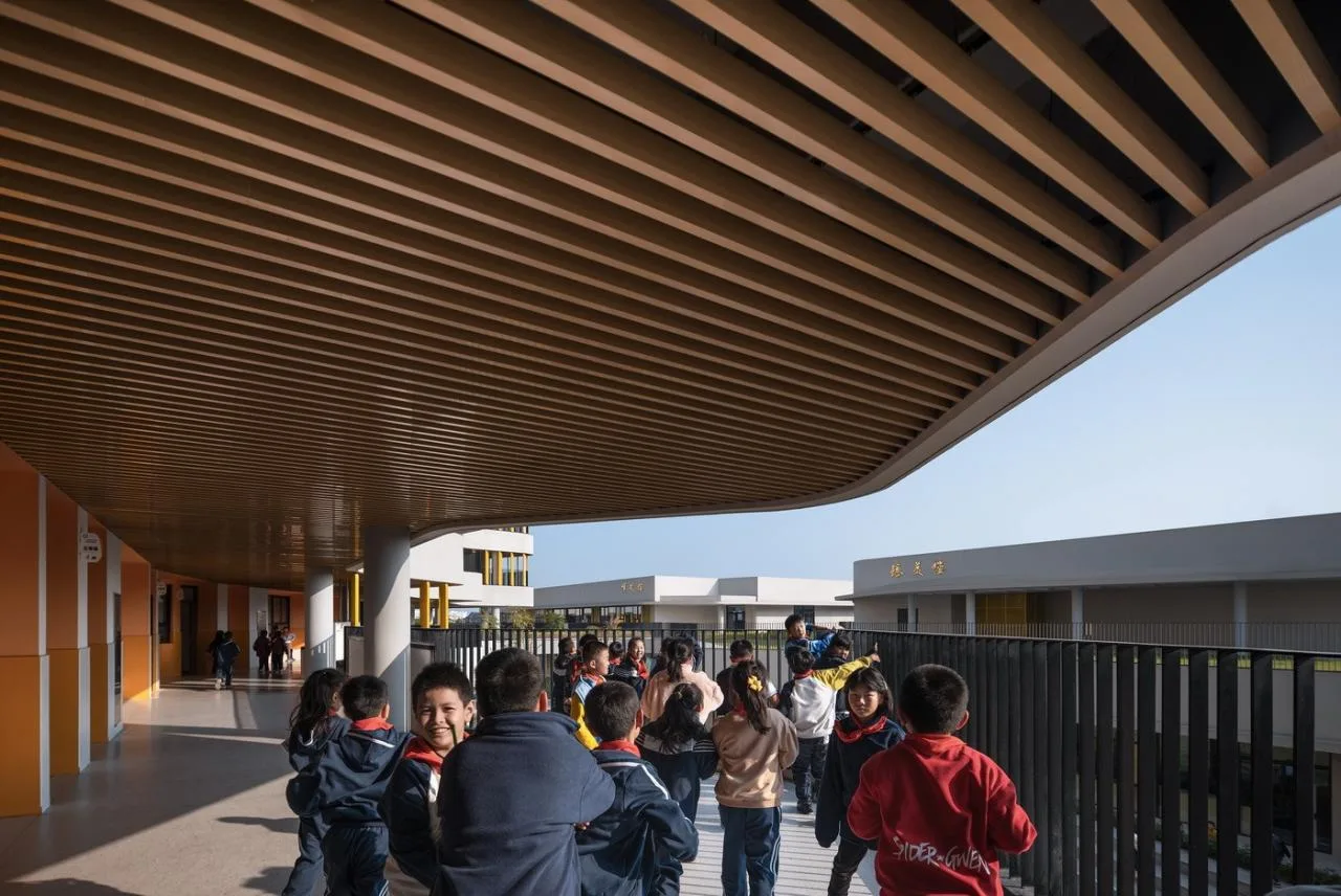 BIM Architecture | Shanghai Normal University Affiliated Qingpu Experimental School/BAU Architecture and Urban Design Firm