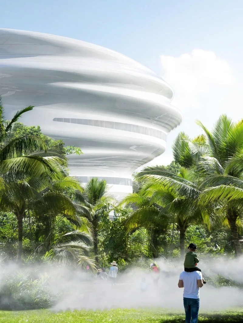 BIM Architecture | Hainan Science and Technology Museum/Ma Yansong MAD