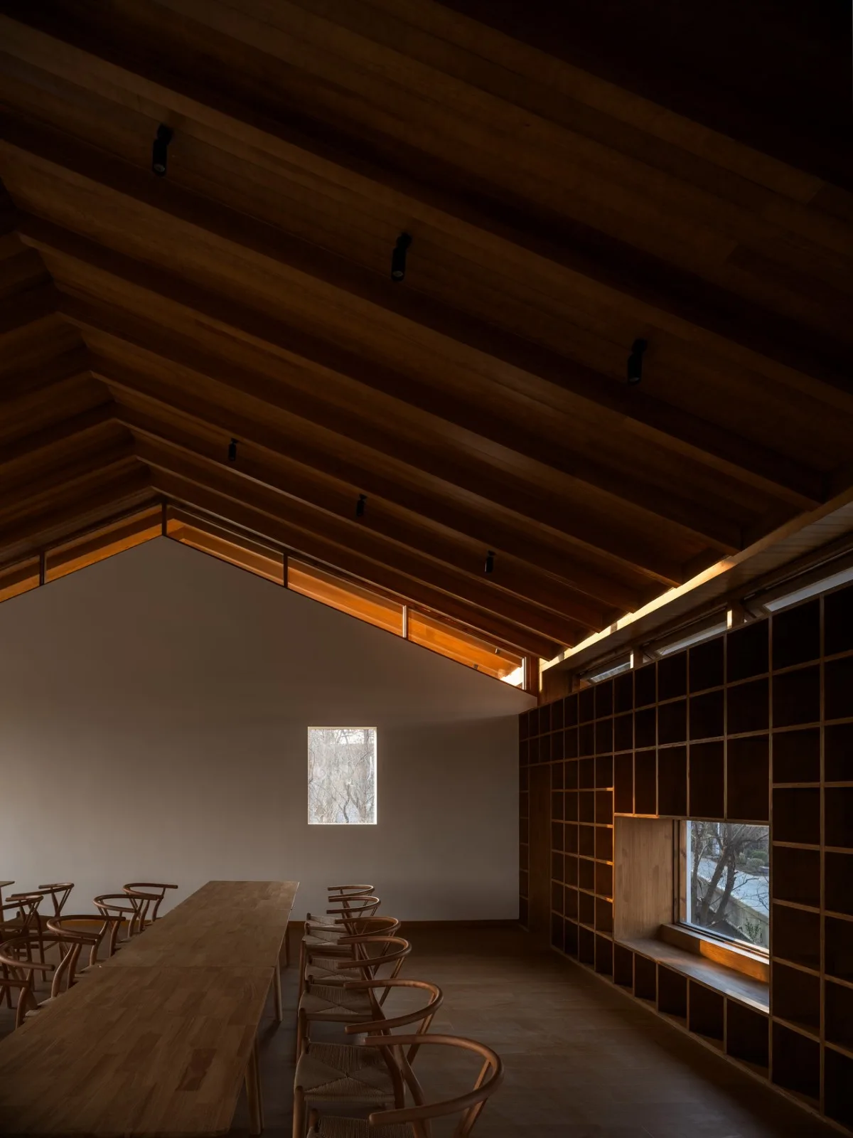 BIM Architecture | Longnan Village Bohong Bookstore/Forest Building