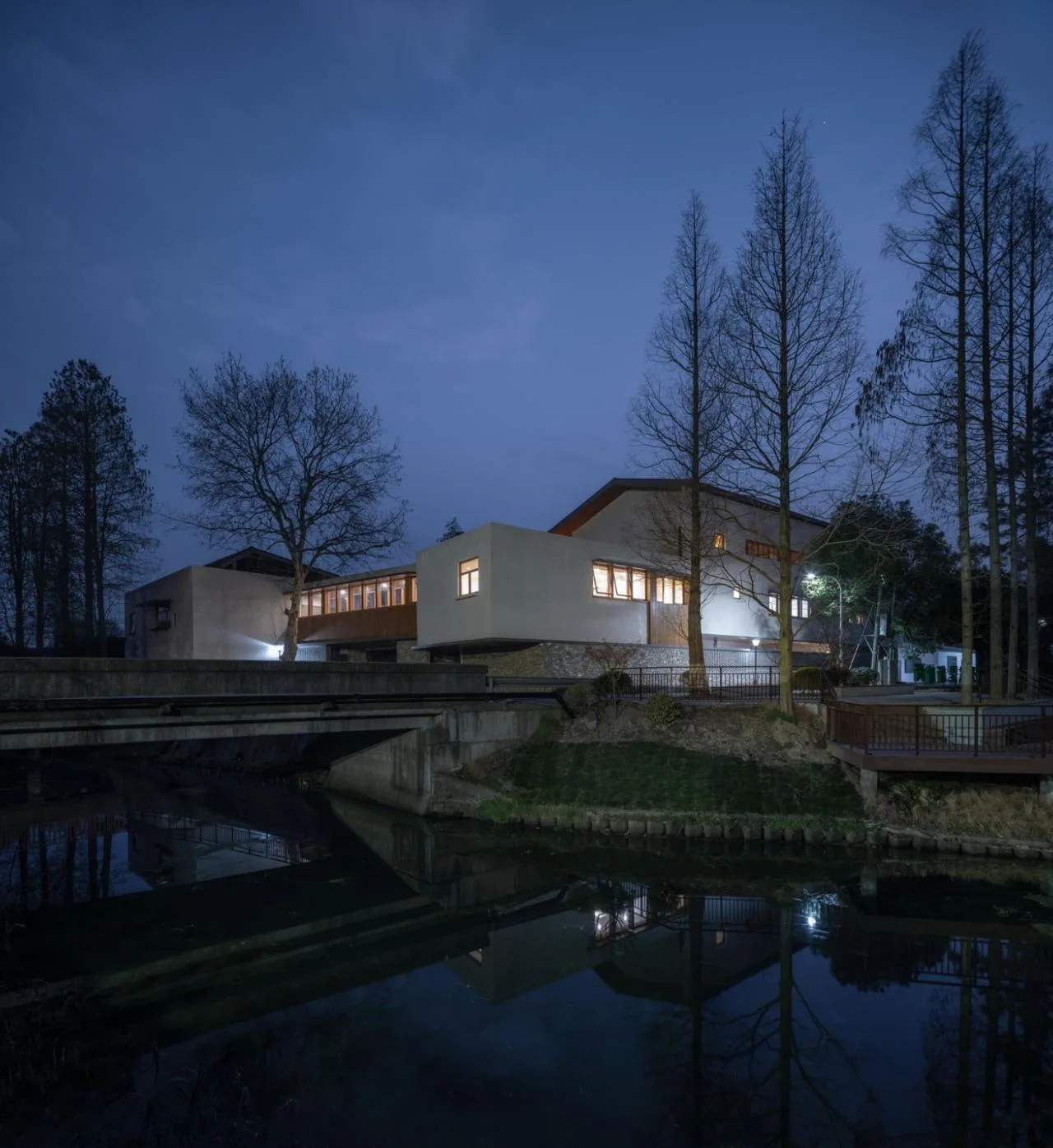 BIM Architecture | Longnan Village Party and Mass Center/Forest Building