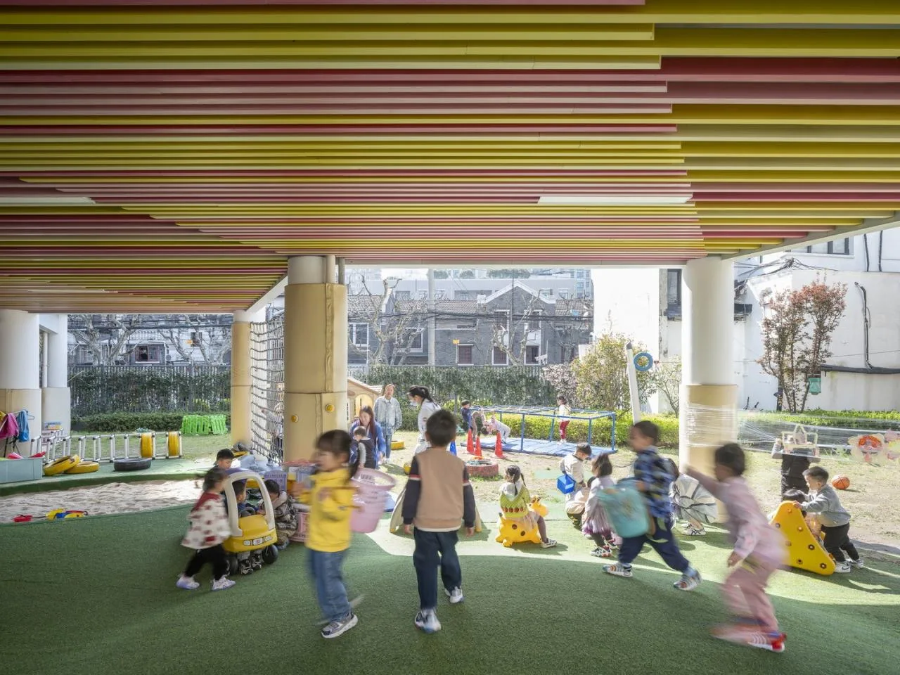 BIM Architecture | Jingyan Yuyao Road Kindergarten Branch/Liu Yuyang Architectural Firm