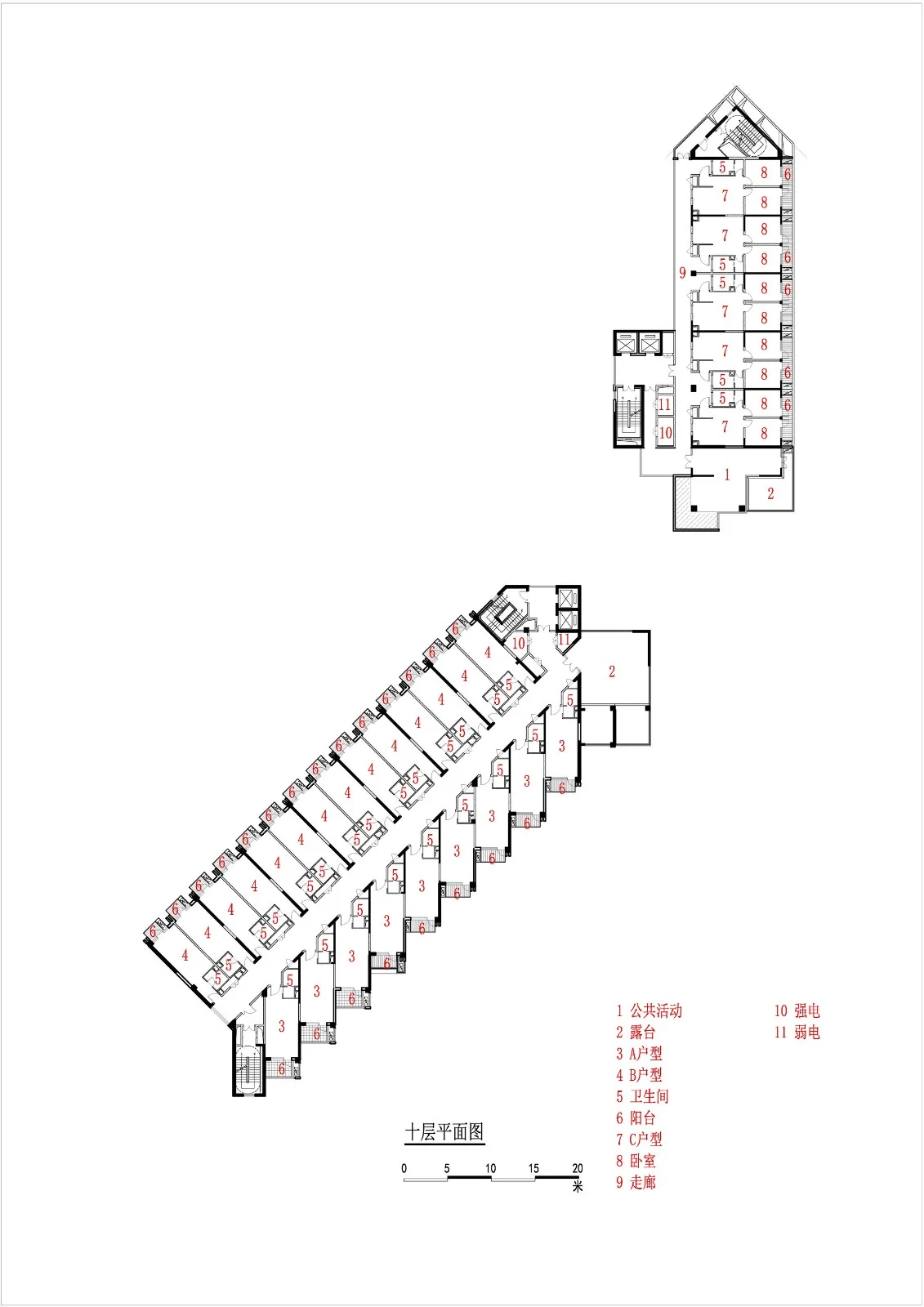 BIM Architecture | Nanjing Future Science and Technology City Talent Apartment/Zhongrui Huadong Rongchao Hui Studio