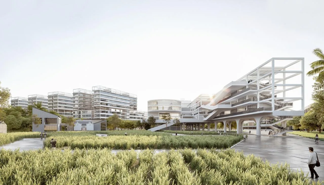 BIM Architecture | Yanmian Chuanjin, Urban Rural Coexistence: Shenzhen Vocational and Technical University Shenshan Campus/Tanghua Architectural Design