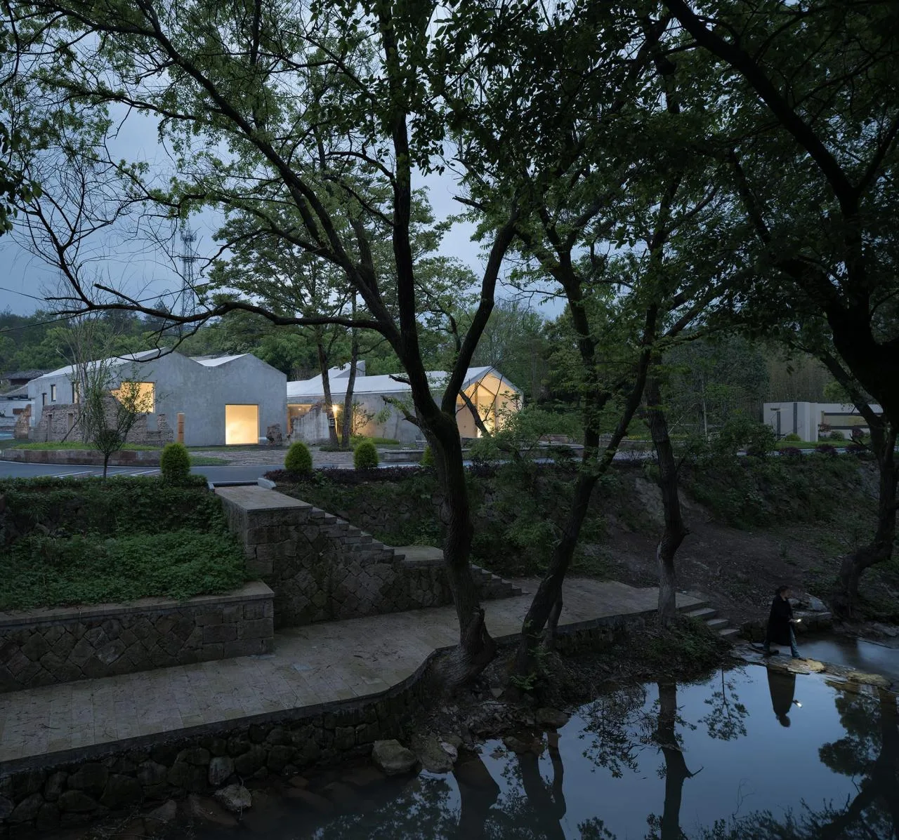 BIM Architecture | Wanghu Village Village Home: Continuation and Reconstruction of Natural Prototype/Zhejiang University Architectural Design and Research Institute