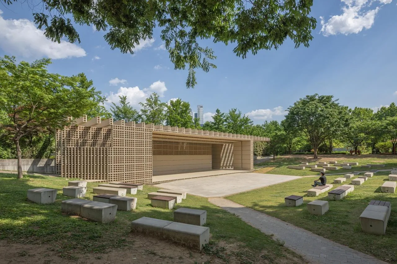 BIM Architecture | Ecological Matrix, Breathing Net Pavilion/Soltozibin Architects