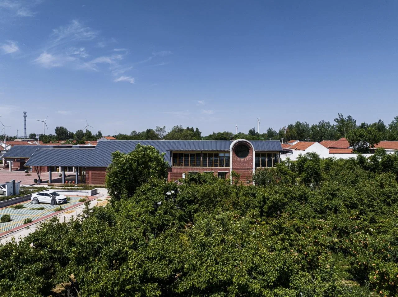 BIM Architecture | Li Guifen Rural Complex/Architectural Creation Center of Shandong Urban and Rural Planning and Design Institute Co., Ltd