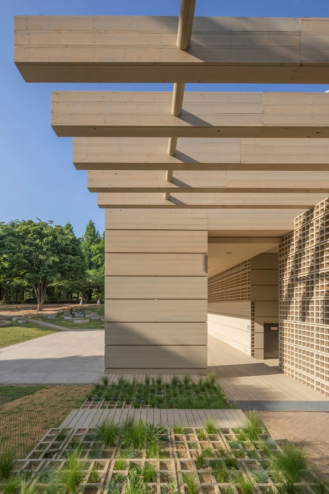 BIM Architecture | Ecological Matrix, Breathing Net Pavilion/Soltozibin Architects