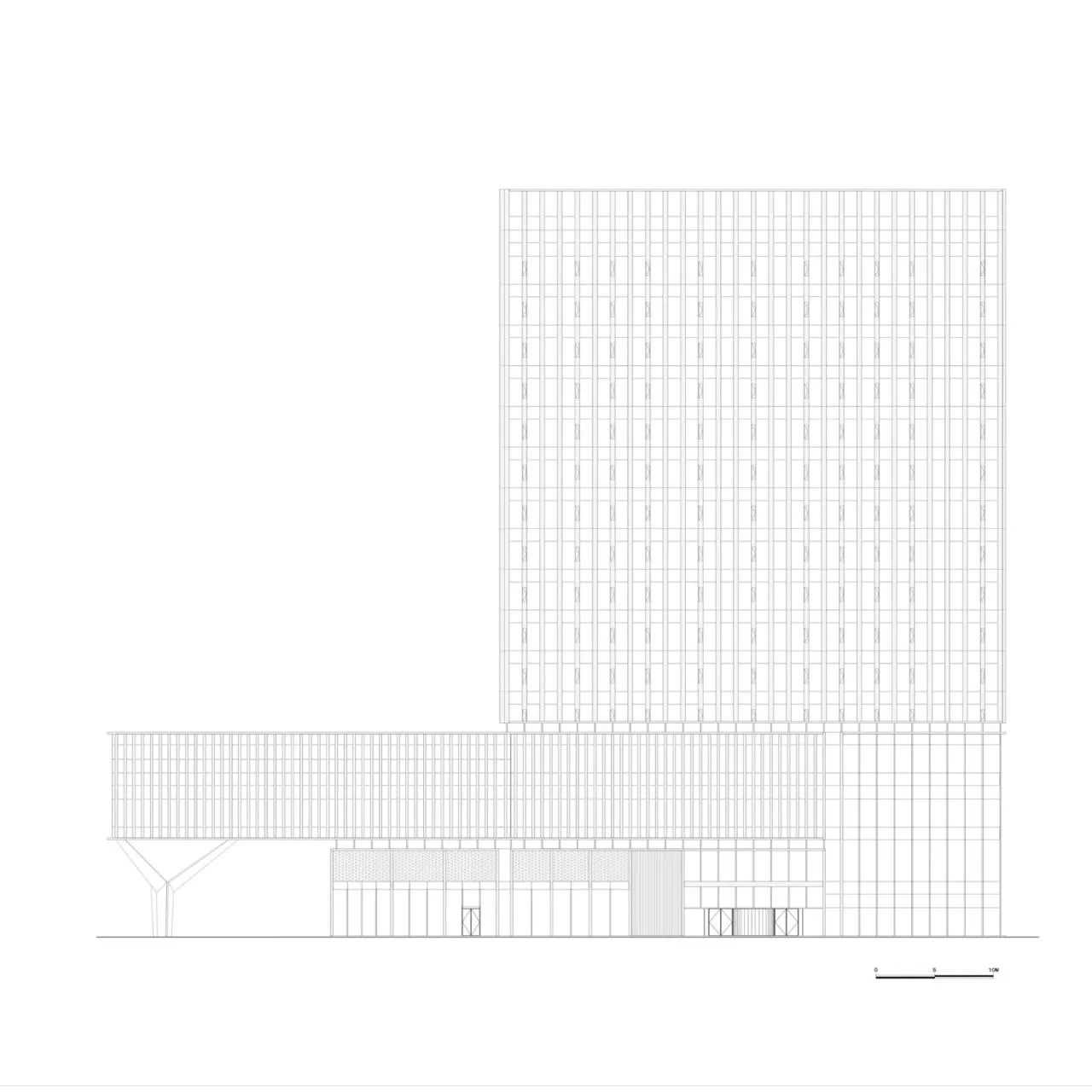 BIM Architecture | CCCC Yili Sci Tech Innovation Cloud Corridor/FTA Architectural Design Firm