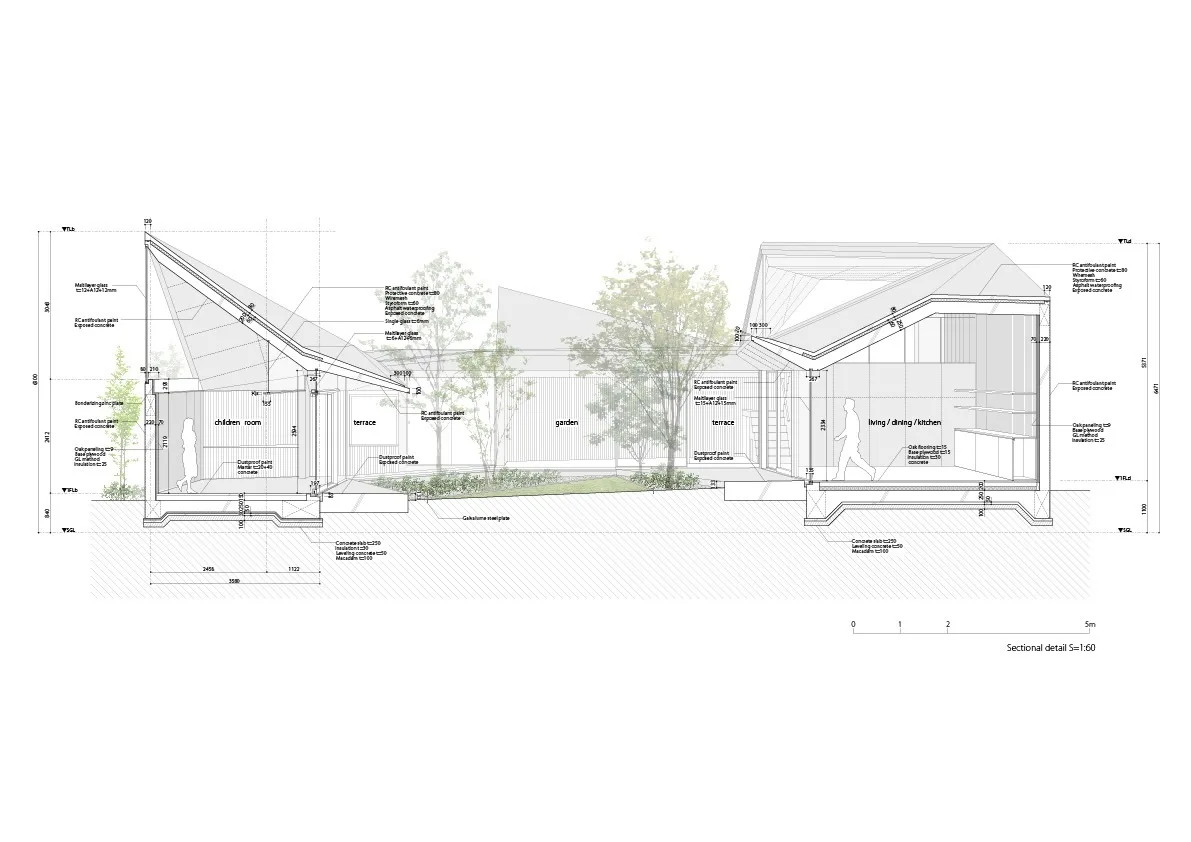BIM Architecture | Maitamon Residential/Tomohiro Hata Architect and Associates
