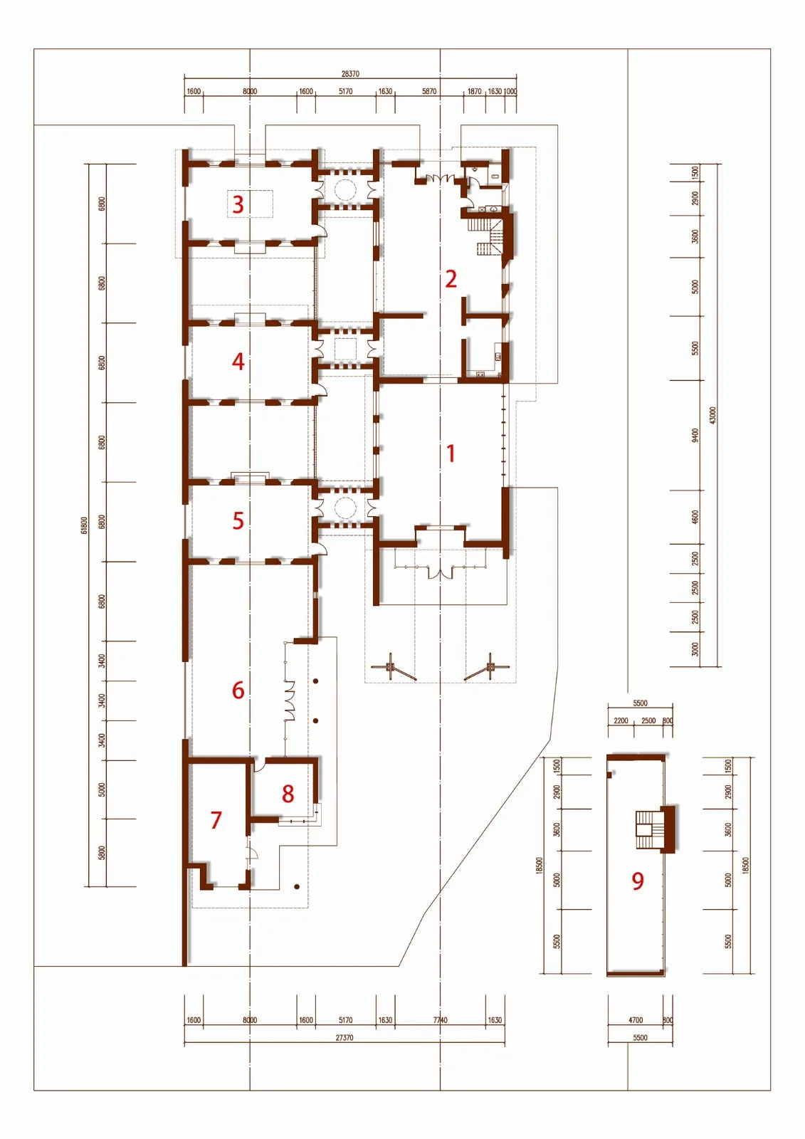 BIM Architecture | Li Guifen Rural Complex/Architectural Creation Center of Shandong Urban and Rural Planning and Design Institute Co., Ltd