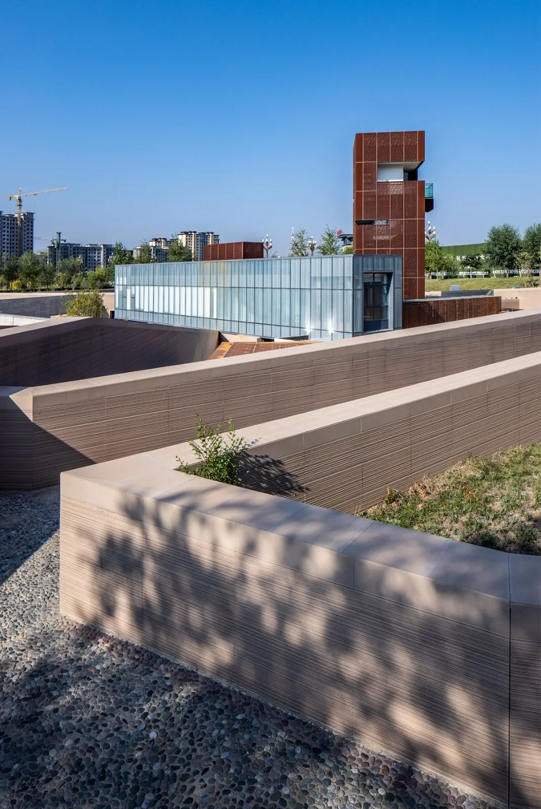 BIM Architecture | Haidong City Urban Planning Exhibition Hall/China Academy of Architectural Design - Pinzhu Design Studio
