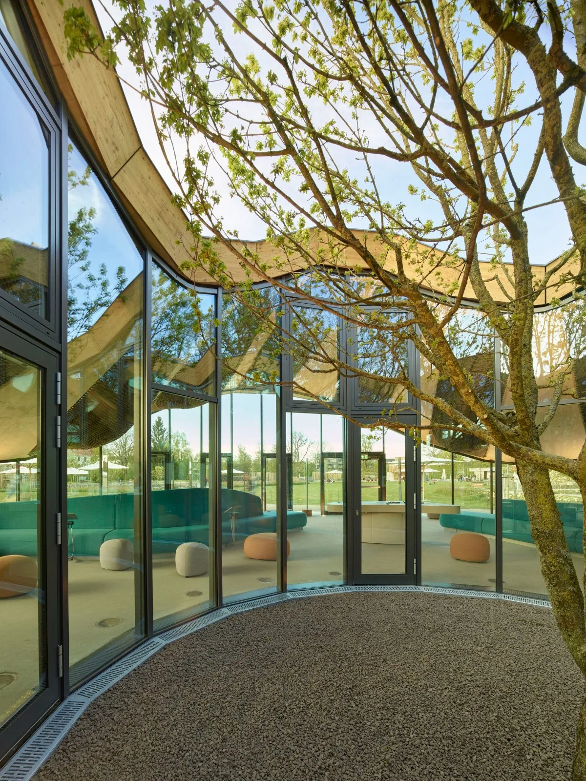 BIM Architecture | Mixed Linen Exhibition Hall/ICD/ITKE/IntCDC Stuttgart University