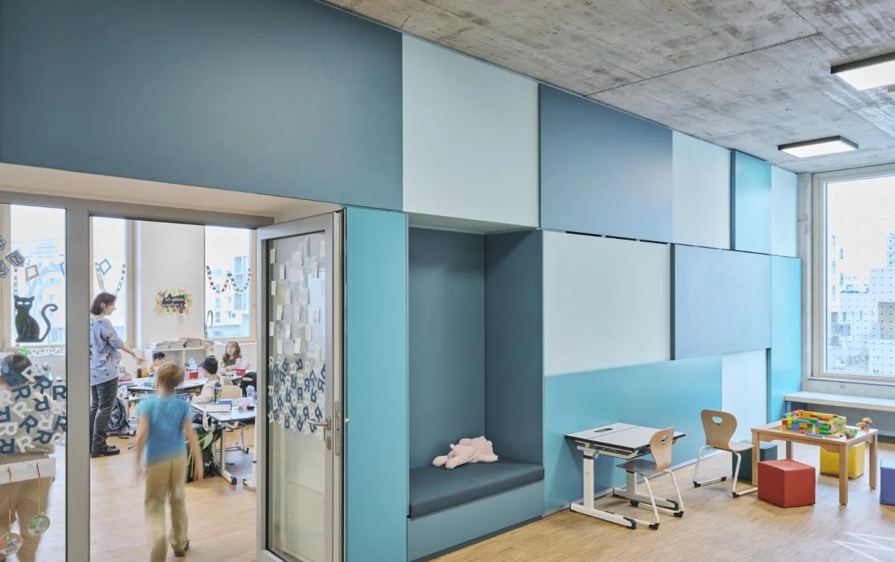 BIM Architecture | Leopold Kohr Straße Primary and Secondary School/Franz & Sue