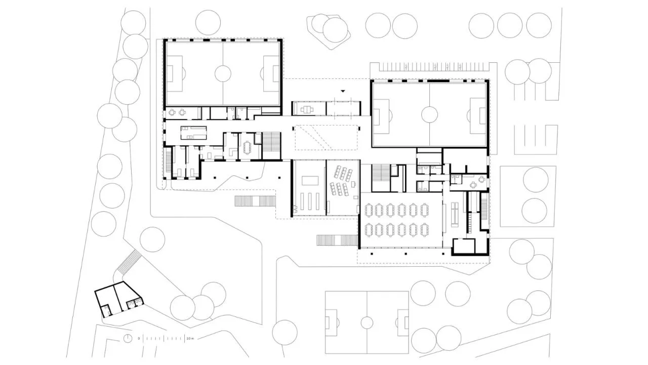 BIM Architecture | Leopold Kohr Straße Primary and Secondary School/Franz & Sue
