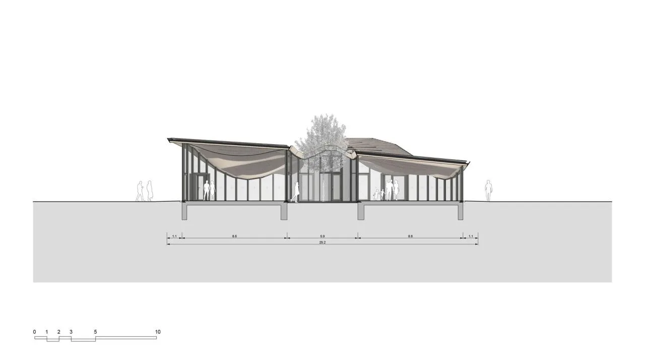 BIM Architecture | Mixed Linen Exhibition Hall/ICD/ITKE/IntCDC Stuttgart University