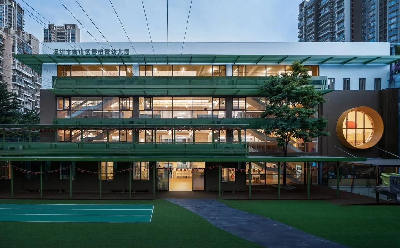 BIM Architecture | Shenzhen Birongwan Kindergarten Renovation/Buye Design Studio