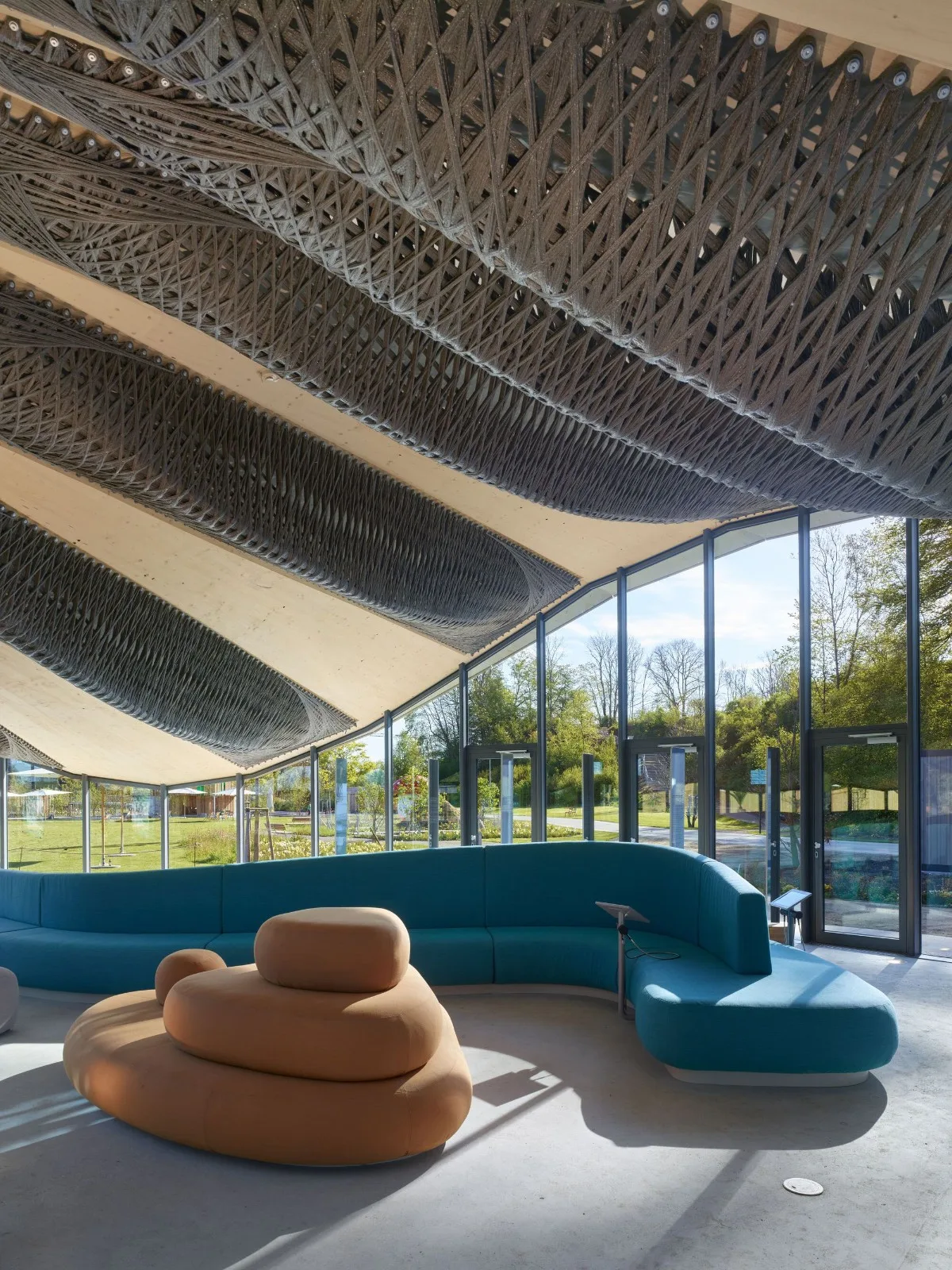 BIM Architecture | Mixed Linen Exhibition Hall/ICD/ITKE/IntCDC Stuttgart University
