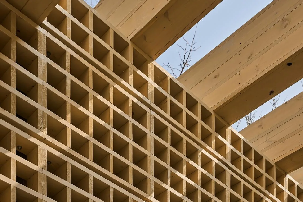BIM Architecture | Ecological Matrix, Breathing Net Pavilion/Soltozibin Architects