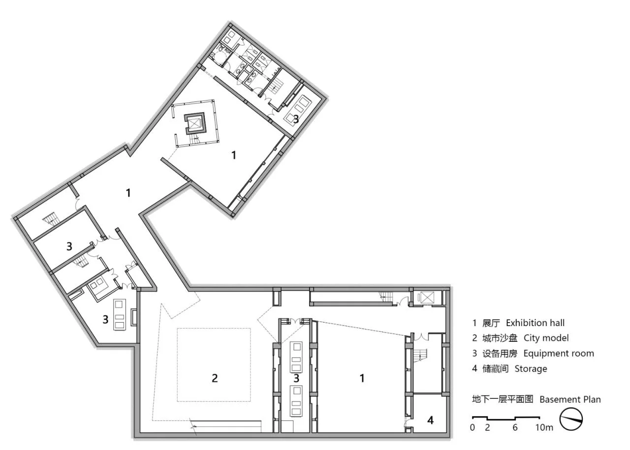 BIM Architecture | Haidong City Urban Planning Exhibition Hall/China Academy of Architectural Design - Pinzhu Design Studio
