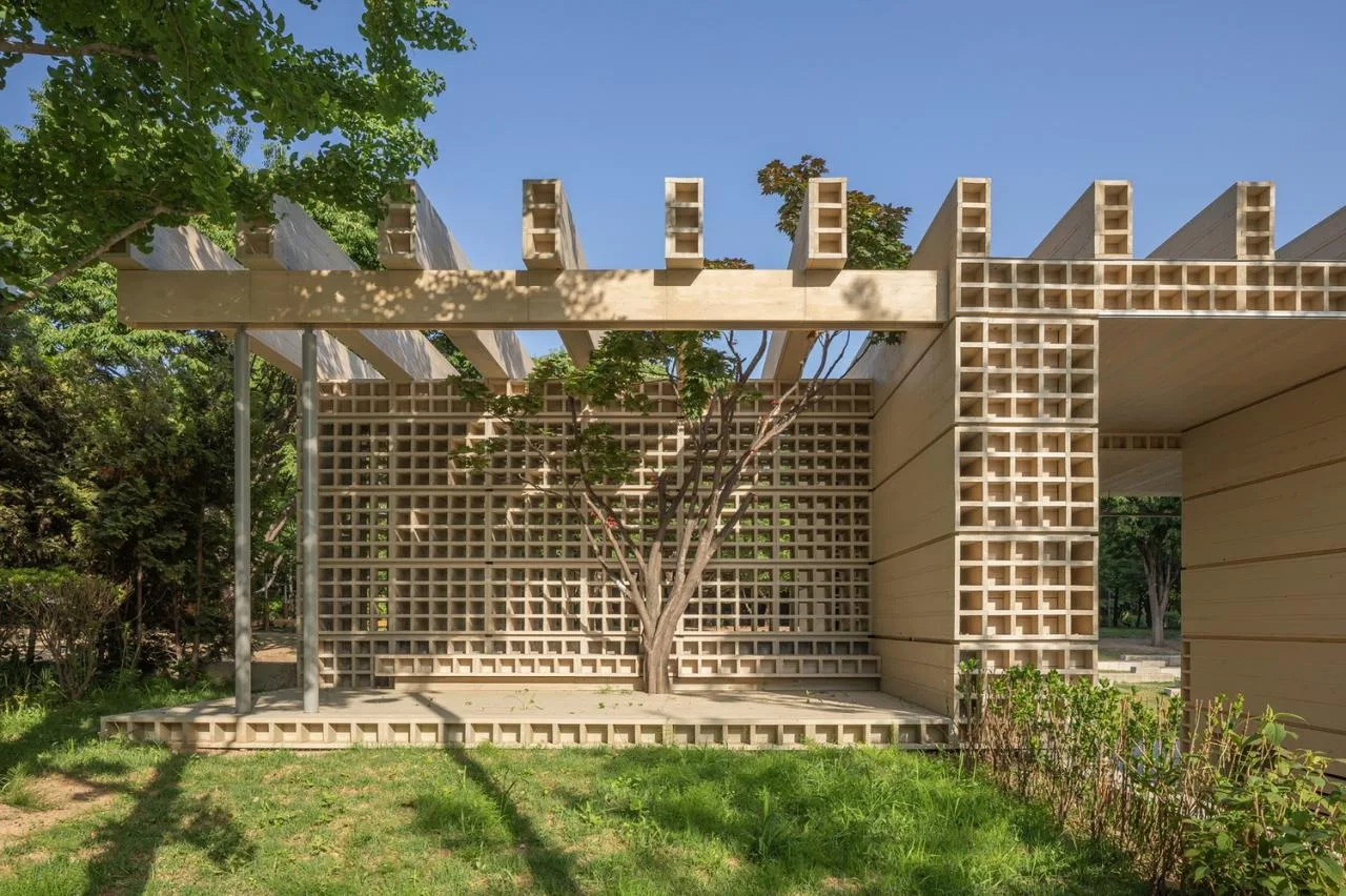 BIM Architecture | Ecological Matrix, Breathing Net Pavilion/Soltozibin Architects
