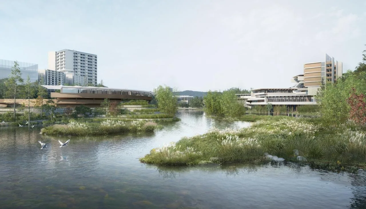 BIM Architecture | Yanmian Chuanjin, Urban Rural Coexistence: Shenzhen Vocational and Technical University Shenshan Campus/Tanghua Architectural Design