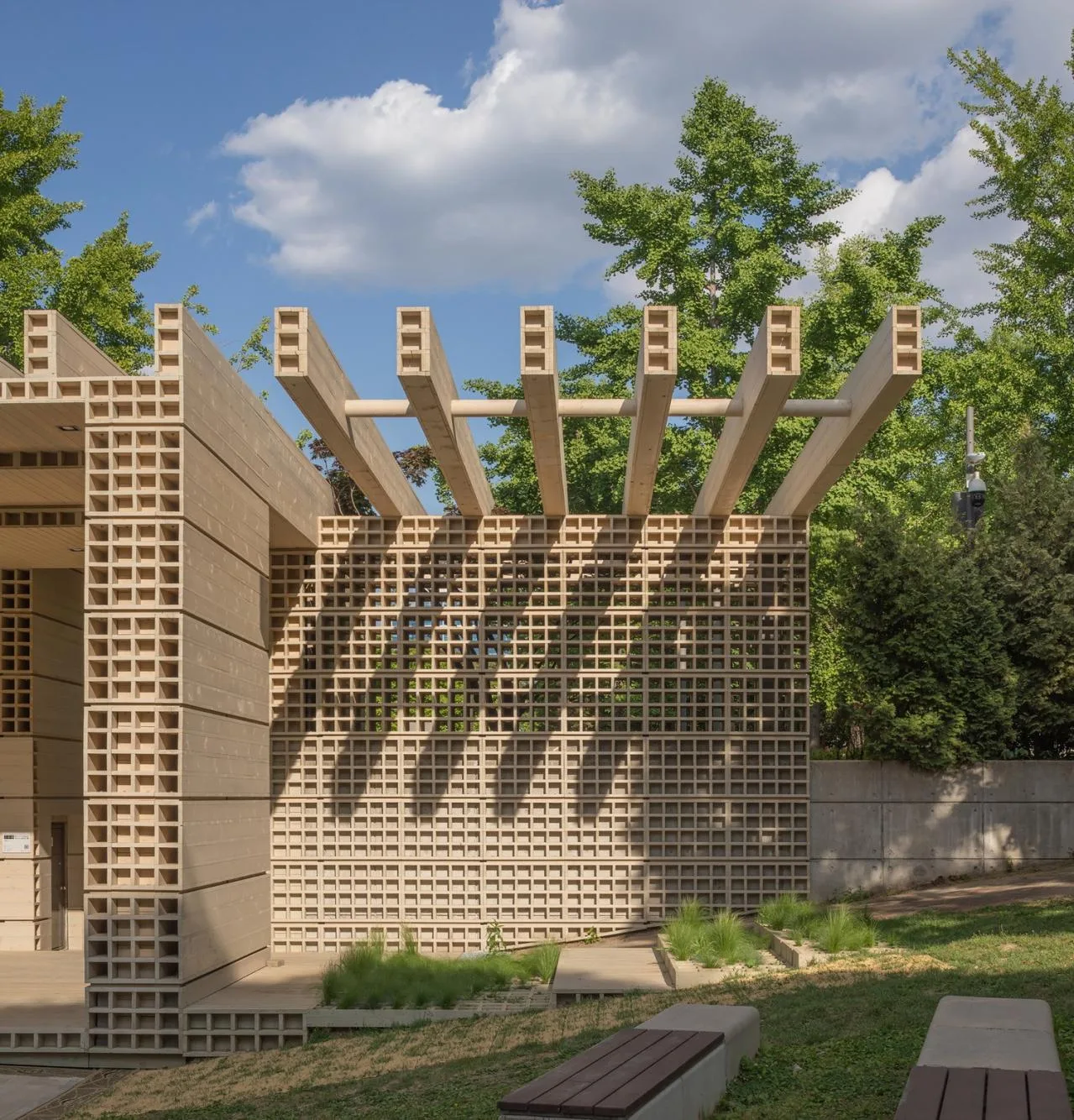 BIM Architecture | Ecological Matrix, Breathing Net Pavilion/Soltozibin Architects