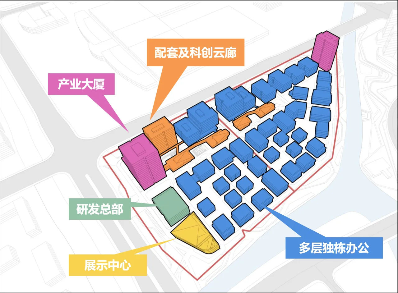 BIM Architecture | CCCC Yili Sci Tech Innovation Cloud Corridor/FTA Architectural Design Firm