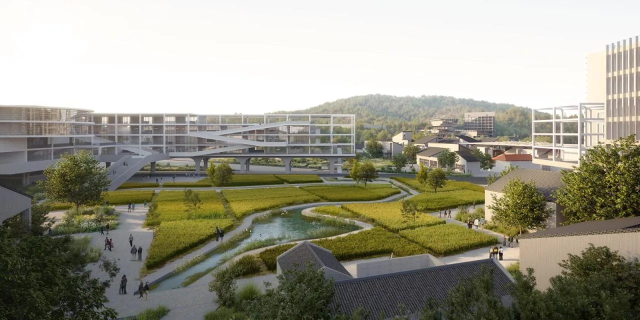 BIM Architecture | Yanmian Chuanjin, Urban Rural Coexistence: Shenzhen Vocational and Technical University Shenshan Campus/Tanghua Architectural Design