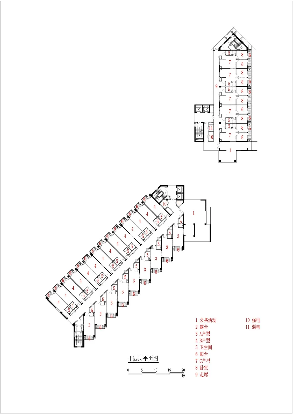 BIM Architecture | Nanjing Future Science and Technology City Talent Apartment/Zhongrui Huadong Rongchao Hui Studio
