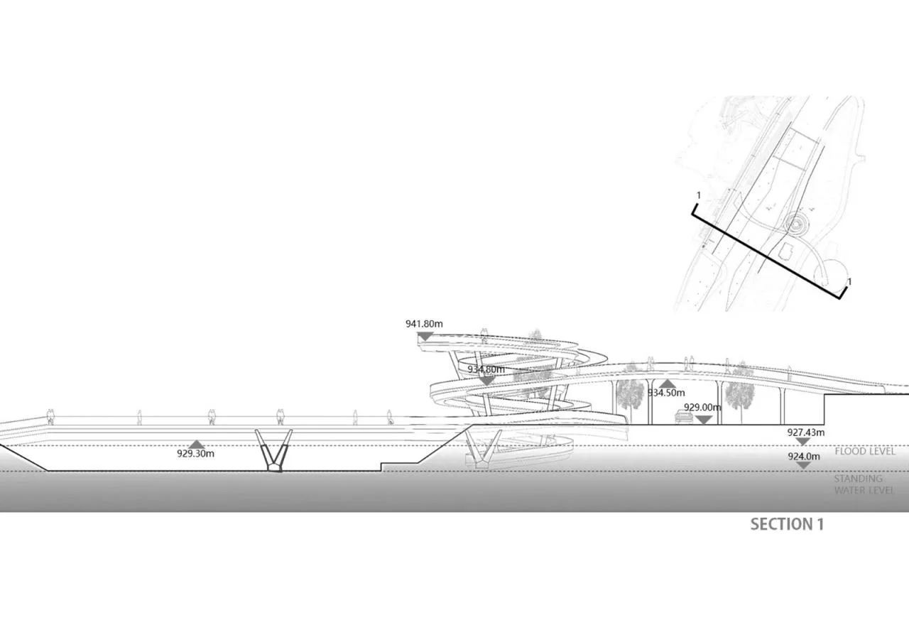 BIM Architecture | Yinyuan Bridge/Chengdu Zhongzhu Huakai Architectural Design