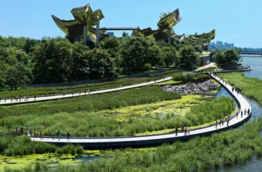 BIM Architecture: Transforming Nodeul Island, Seoul into a Heatherwick-Designed Unmanned Park-BIM WORLD