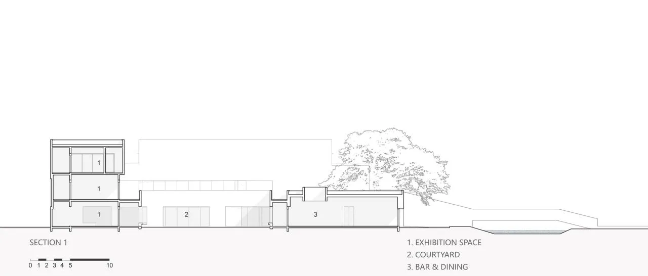 BIM Architecture | 'q' Center - Shanghai Langxia Village Activity Center/Atelier tf+PPAS