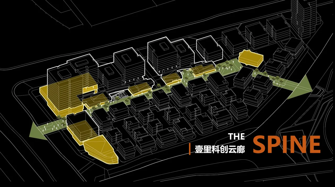 BIM Architecture | CCCC Yili Sci Tech Innovation Cloud Corridor/FTA Architectural Design Firm